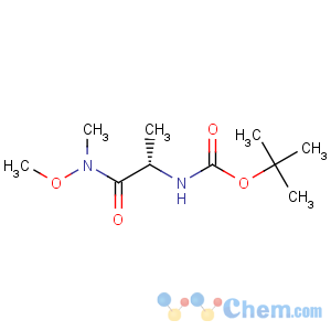 CAS No:87694-49-3 Carbamic acid,N-[(1S)-2-(methoxymethylamino)-1-methyl-2-oxoethyl]-, 1,1-dimethylethyl ester
