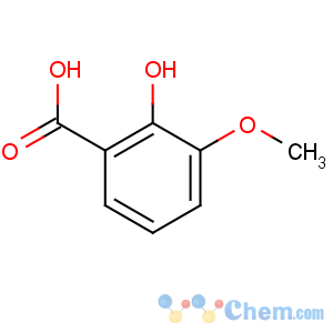 CAS No:877-22-5 2-hydroxy-3-methoxybenzoic acid