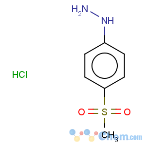 CAS No:877-66-7 [4-(Methylsulfonyl)phenyl]hydrazine hydrochloride