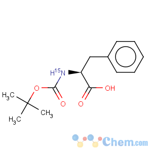 CAS No:87713-13-1 L-Phenylalanine-15N,N-[(1,1-dimethylethoxy)carbonyl]- (9CI)