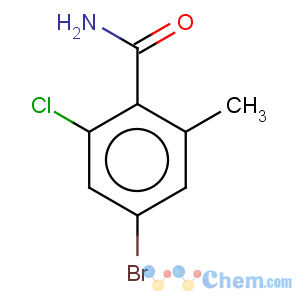 CAS No:877149-13-8 Benzamide,4-bromo-2-chloro-6-methyl-