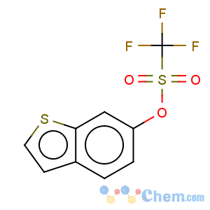 CAS No:877264-48-7 Methanesulfonic acid, 1,1,1-trifluoro-, benzo[b]thien-6-ylester