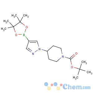CAS No:877399-74-1 tert-butyl<br />4-[4-(4,4,5,5-tetramethyl-1,3,<br />2-dioxaborolan-2-yl)pyrazol-1-yl]piperidine-1-carboxylate