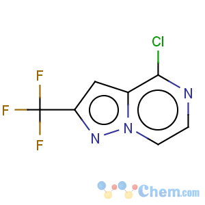 CAS No:877402-79-4 Pyrazolo[1,5-a]pyrazine,4-chloro-2-(trifluoromethyl)-