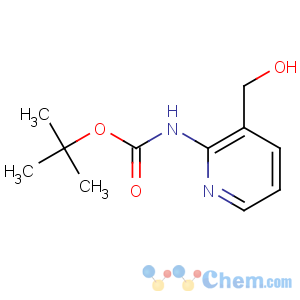 CAS No:877593-11-8 tert-butyl N-[3-(hydroxymethyl)pyridin-2-yl]carbamate