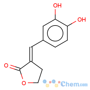 CAS No:87816-36-2 2(3H)-Furanone,3-[(3,4-dihydroxyphenyl)methylene]dihydro-