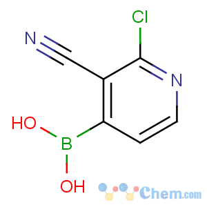 CAS No:878194-88-8 (2-chloro-3-cyanopyridin-4-yl)boronic acid