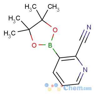 CAS No:878194-93-5 3-(4,4,5,5-tetramethyl-1,3,2-dioxaborolan-2-yl)pyridine-2-carbonitrile