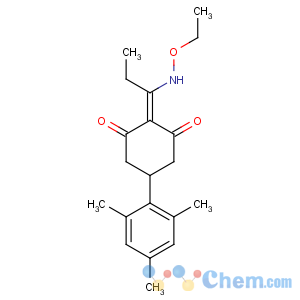 CAS No:87820-88-0 2-[1-(ethoxyamino)propylidene]-5-(2,4,6-trimethylphenyl)cyclohexane-1,<br />3-dione
