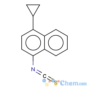 CAS No:878671-95-5 Naphthalene,1-cyclopropyl-4-isothiocyanato-