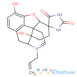 CAS No:87872-71-7 Spiro[imidazolidine-4,6'-morphinan]-2,5-dione,4',5'-epoxy-3',14'-dihydroxy-17'-(2-propenyl)-, (5'a)- (9CI)
