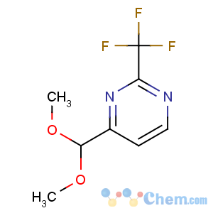 CAS No:878760-47-5 4-(dimethoxymethyl)-2-(trifluoromethyl)pyrimidine