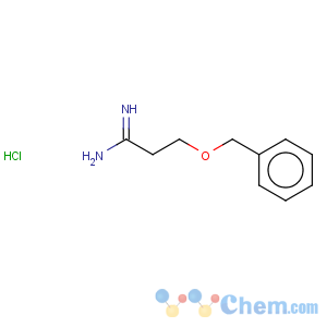 CAS No:878774-08-4 3-Benzyloxy-propionamidine HCl