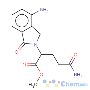 CAS No:878782-79-7 4-amino-a-(3-amino-3-oxopropyl)1,3-dihydro-1-oxo-2h-isoindole-2-aceticacidmethylester
