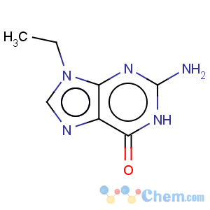 CAS No:879-08-3 6H-Purin-6-one,2-amino-9-ethyl-1,9-dihydro-