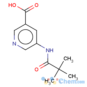 CAS No:879326-77-9 3-Pyridinecarboxylicacid, 5-[(2,2-dimethyl-1-oxopropyl)amino]-