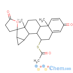 CAS No:87952-98-5 3'H-Cyclopropa[15,16]pregna-1,4,15-triene-21-carboxylicacid, 7-(acetylthio)-15,16-dihydro-17-hydroxy-3-oxo-, g-lactone, (7a,15a,16a,17a)-