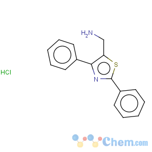 CAS No:879896-44-3 5-Thiazolemethanamine,2,4-diphenyl-, hydrochloride (1:1)