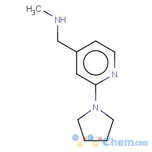 CAS No:879896-59-0 4-Pyridinemethanamine,N-methyl-2-(1-pyrrolidinyl)-