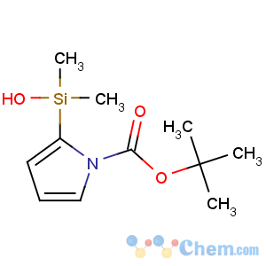 CAS No:879904-82-2 tert-butyl 2-[hydroxy(dimethyl)silyl]pyrrole-1-carboxylate