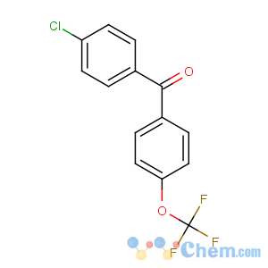 CAS No:87996-55-2 (4-chlorophenyl)-[4-(trifluoromethoxy)phenyl]methanone