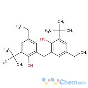CAS No:88-24-4 2-tert-butyl-6-[(3-tert-butyl-5-ethyl-2-hydroxyphenyl)methyl]-4-<br />ethylphenol