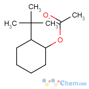 CAS No:88-41-5 (2-tert-butylcyclohexyl) acetate