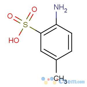 CAS No:88-44-8 2-amino-5-methylbenzenesulfonic acid