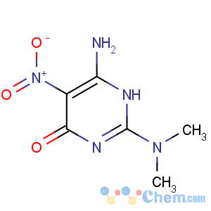 CAS No:880-89-7 6-amino-2-(dimethylamino)-5-nitro-1H-pyrimidin-4-one