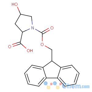CAS No:88050-17-3 (2S,<br />4R)-1-(9H-fluoren-9-ylmethoxycarbonyl)-4-hydroxypyrrolidine-2-carboxylic<br />acid