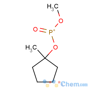 CAS No:88053-17-2 methoxy-(1-methylcyclopentyl)oxy-oxophosphanium
