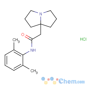 CAS No:88069-49-2 N-(2,6-dimethylphenyl)-2-(1,2,3,5,6,<br />7-hexahydropyrrolizin-8-yl)acetamide