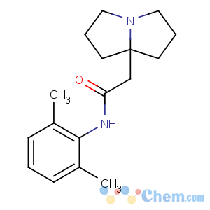 CAS No:88069-67-4 N-(2,6-dimethylphenyl)-2-(1,2,3,5,6,7-hexahydropyrrolizin-8-yl)acetamide