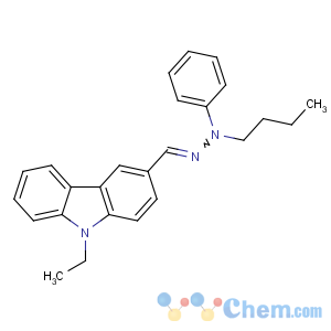 CAS No:88107-84-0 N-butyl-N-[(9-ethylcarbazol-3-yl)methylideneamino]aniline