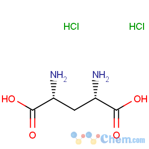 CAS No:88155-56-0 D-Glutamic acid,4-amino-, dihydrochloride, (4S)-rel- (9CI)