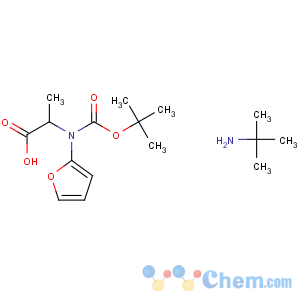 CAS No:881690-67-1 (2S)-2-[furan-2-yl-[(2-methylpropan-2-yl)oxycarbonyl]amino]propanoic<br />acid