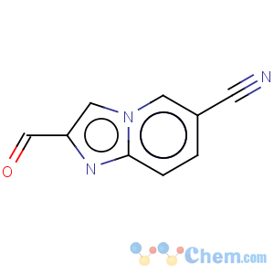 CAS No:881841-28-7 Imidazo[1,2-a]pyridine-6-carbonitrile,2-formyl-