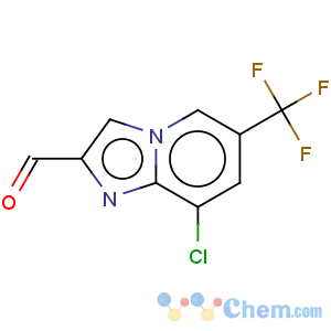 CAS No:881841-42-5 Imidazo[1,2-a]pyridine-2-carboxaldehyde,8-chloro-6-(trifluoromethyl)-