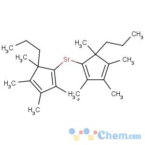 CAS No:882296-98-2 bis(2,3,4,5-tetramethyl-5-propyl-cyclopenta-1,3-dien-1-yl)strontium