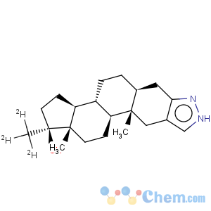 CAS No:88247-87-4 2'H-Androst-2-eno[3,2-c]pyrazol-17-ol,17-(methyl-d3)-, (17b)- (9CI)