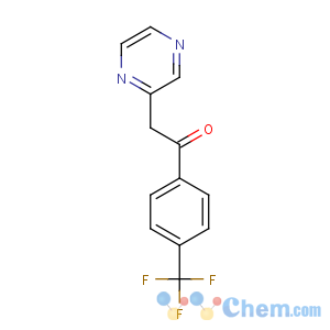 CAS No:88283-34-5 2-pyrazin-2-yl-1-[4-(trifluoromethyl)phenyl]ethanone