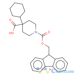 CAS No:882847-21-4 1,4-Piperidinedicarboxylicacid, 4-cyclohexyl-, 1-(9H-fluoren-9-ylmethyl) ester