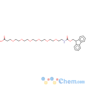 CAS No:882847-34-9 5,8,11,14,17,20-Hexaoxa-2-azatricosanedioicacid, 1-(9H-fluoren-9-ylmethyl) ester