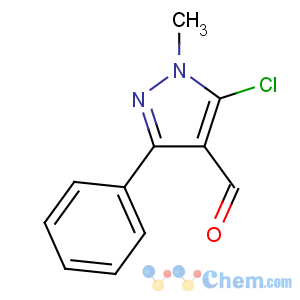 CAS No:883-38-5 5-chloro-1-methyl-3-phenylpyrazole-4-carbaldehyde