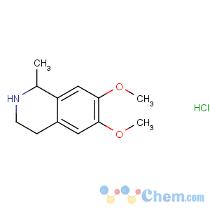 CAS No:883-87-4 (1S)-6,7-dimethoxy-1-methyl-1,2,3,4-tetrahydroisoquinoline