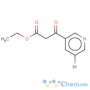 CAS No:883107-60-6 3-Pyridinepropanoicacid, 5-bromo-b-oxo-,ethyl ester
