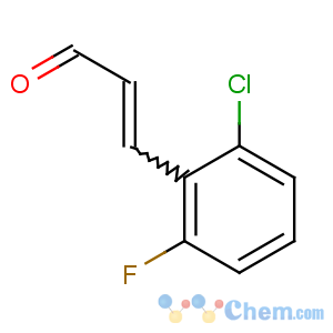 CAS No:883107-64-0 (E)-3-(2-chloro-6-fluorophenyl)prop-2-enal