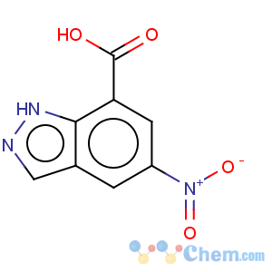 CAS No:883290-89-9 1H-Indazole-7-carboxylicacid, 5-nitro-