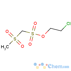CAS No:88343-72-0 Methanesulfonic acid,1-(methylsulfonyl)-, 2-chloroethyl ester