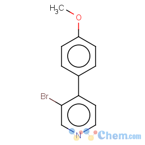 CAS No:88345-97-5 Pyridine,3-bromo-4-(4-methoxyphenyl)-